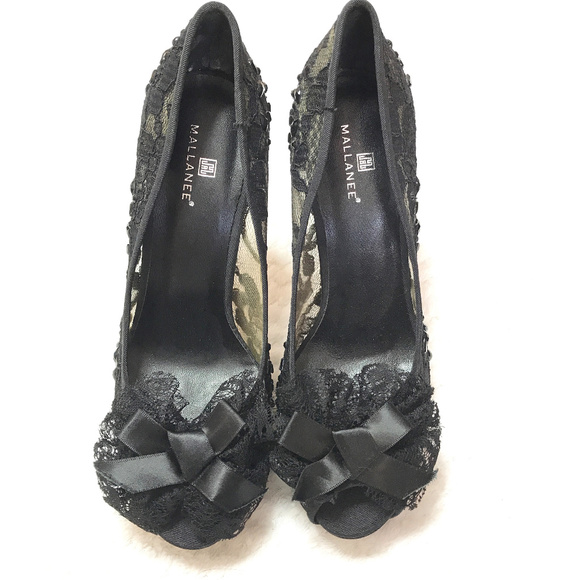 NEW Sexy Mallanee Beats and lace platforms Germany - Picture 2 of 6